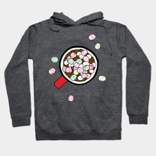 Hot cocoa with marshmallows Hoodie